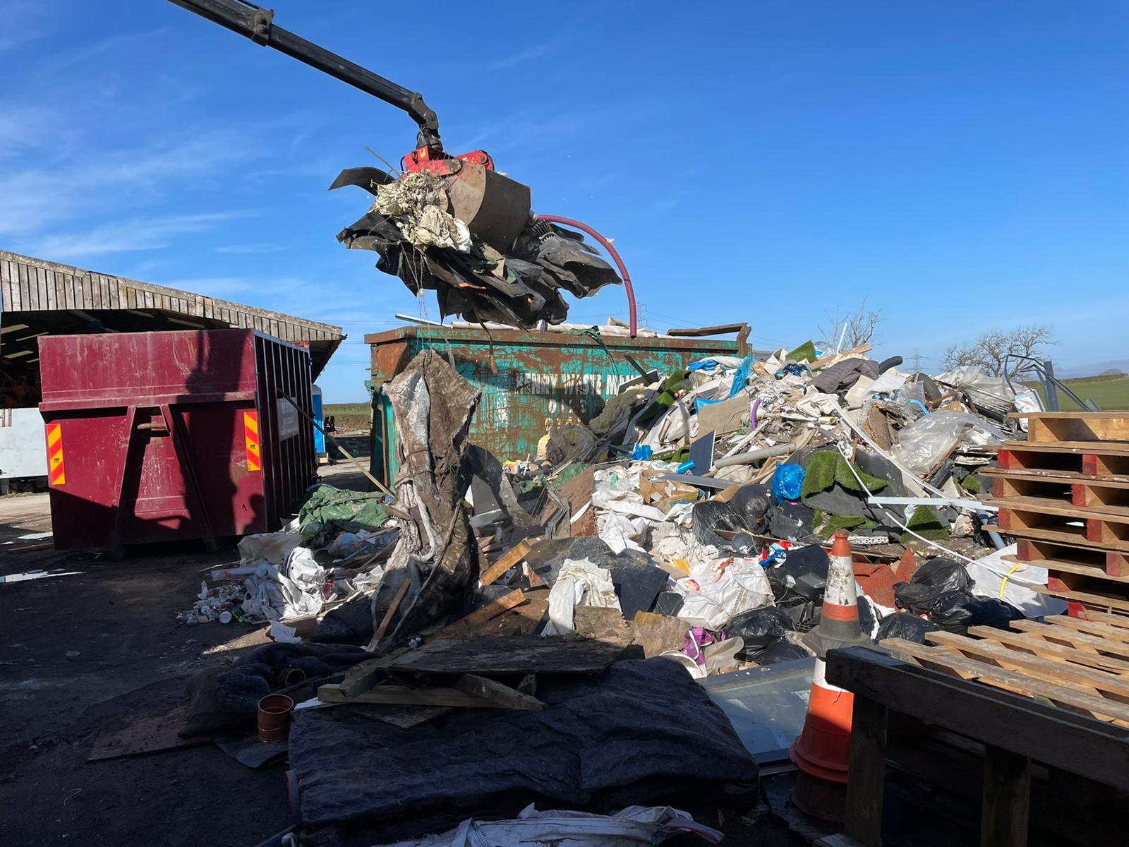 Large Scale Fly Tipping East Renfrewshire